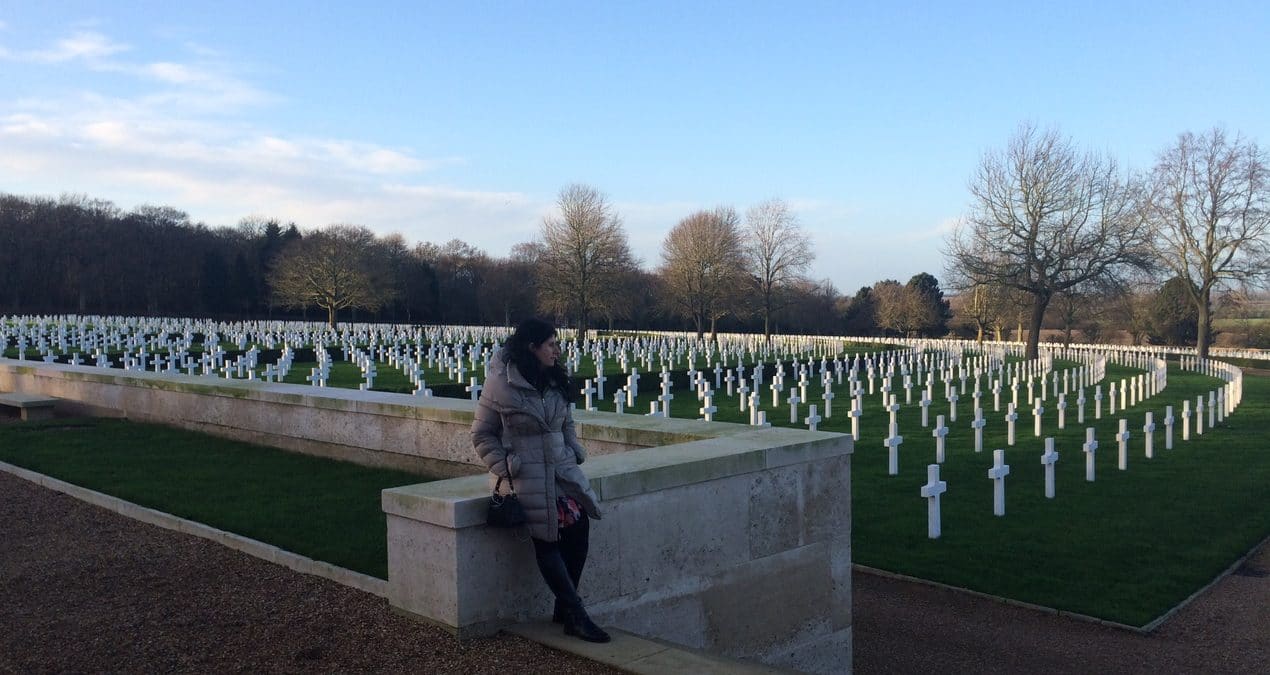 Paying My Respects at the Cambridge American Cemetery