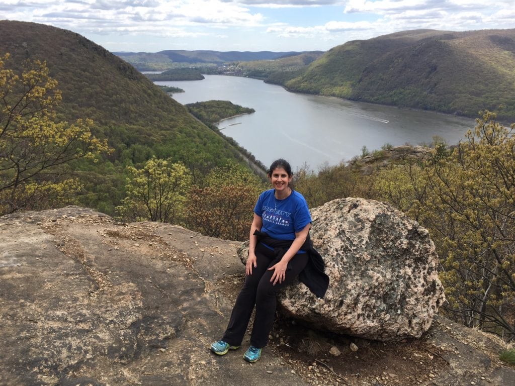 Anisa taking a well-deserved break! - "Breakneck Ridge Lives Up To Its Name" - Two Traveling Texans