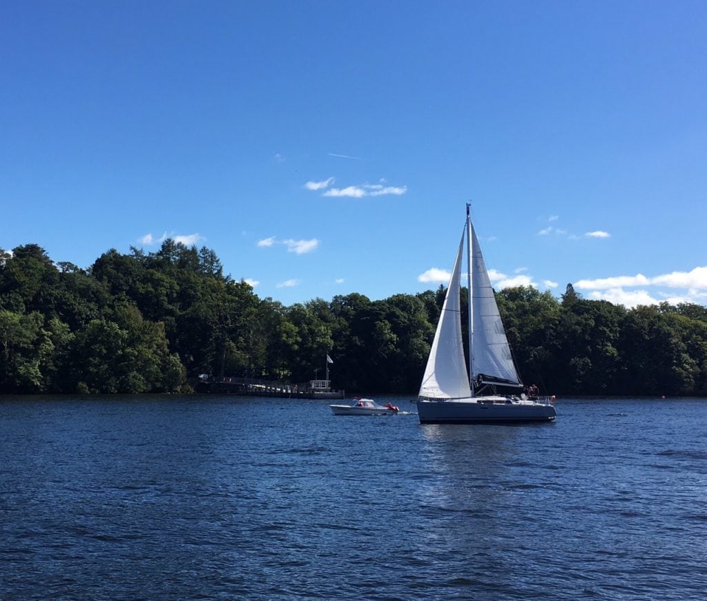 What a gorgeous day to be out on Lake Windermere - "An Introduction to England's Lake District" - Two Traveling Texans
