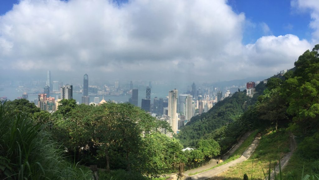 Another great view from the top of Victoria Peak. - "Don't Miss Victoria Peak When Visiting Hong Kong" - Two Traveling Texans
