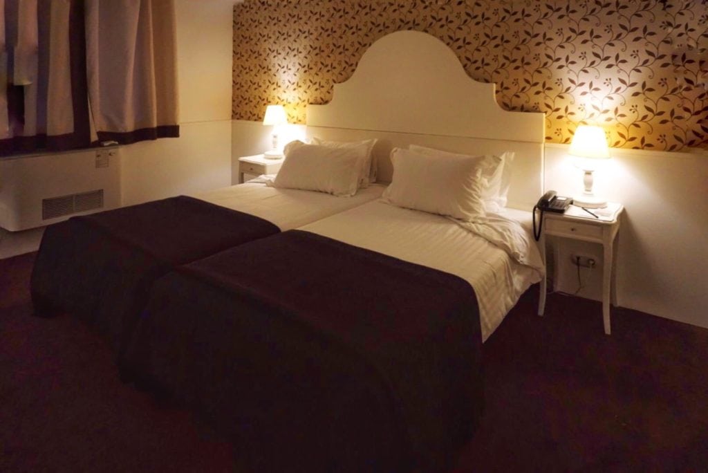 Our bed was very comfortable! - "Three Harry Potter Porto Sites" - Two Traveling Texans