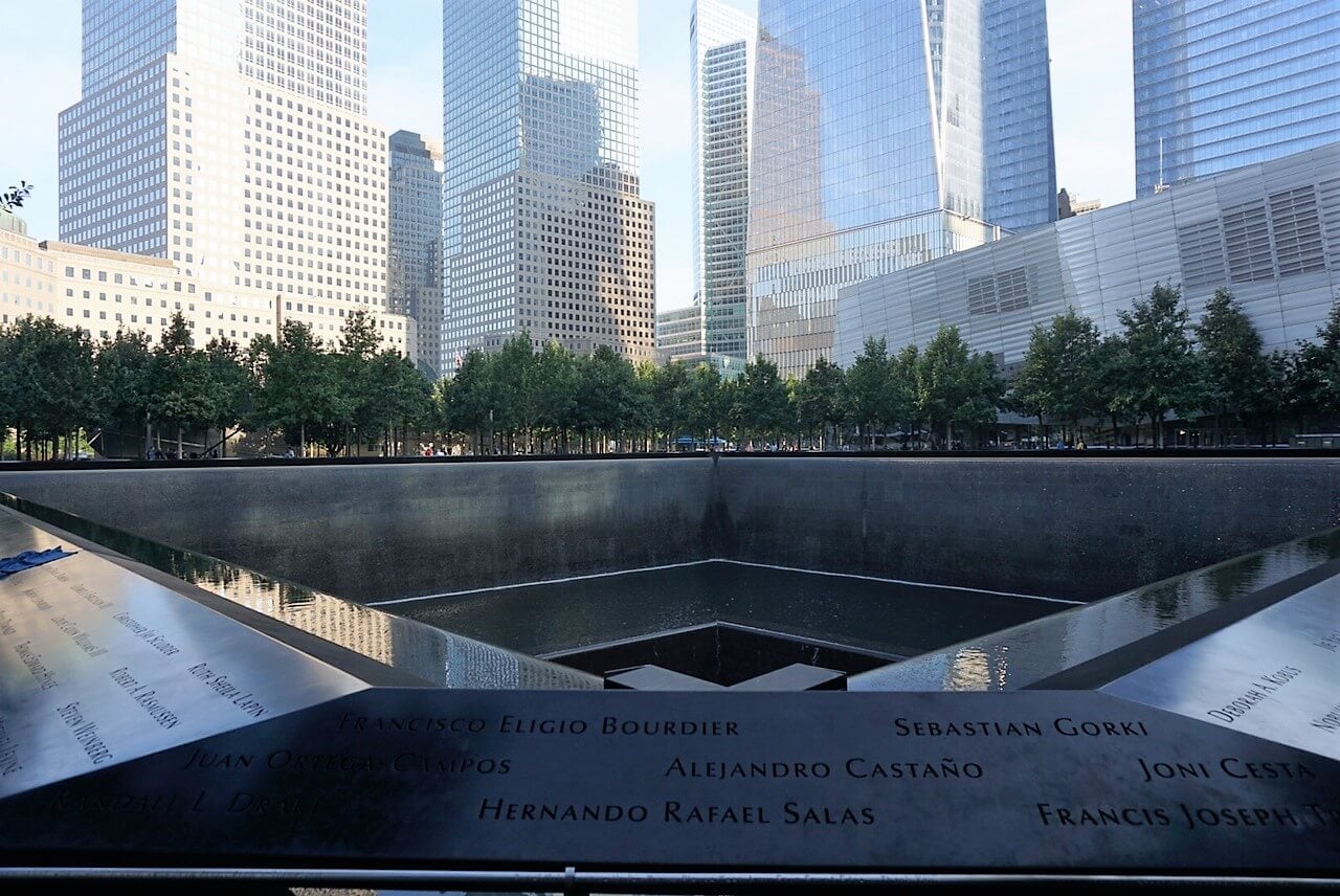 The 9/11 Memorial is a beautiful tribute. Here is a photo of one of the two pools that make up the 9/11 Memorial. - - "The National September 11 Memorial & Museum: A Moving Experience" - Two Traveling Texans