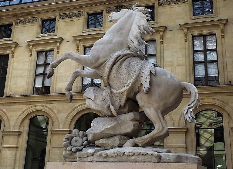 Manly Horse - Top Tips for Visiting the Louvre - Two Traveling Texans