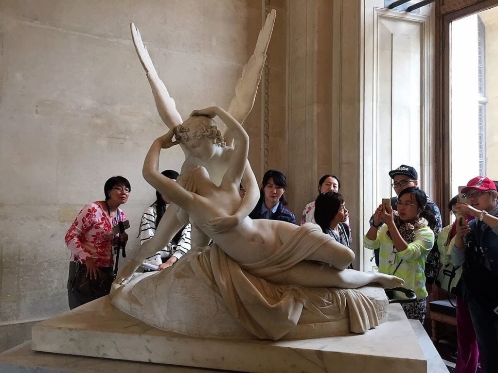 Cupid & Psyche - Top Tips for Visiting the Louvre - Two Traveling Texans