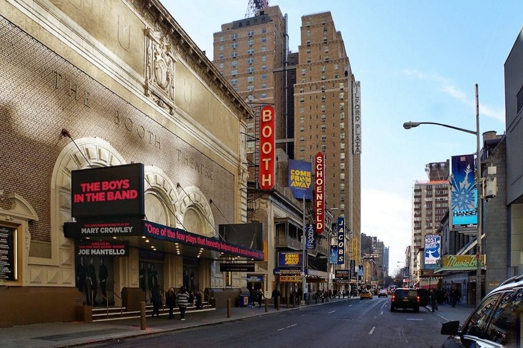There are a total of 41 Broadway Theaters! "Inside Broadway Tour: Discover NYC's Theater District" - Two Traveling Texans