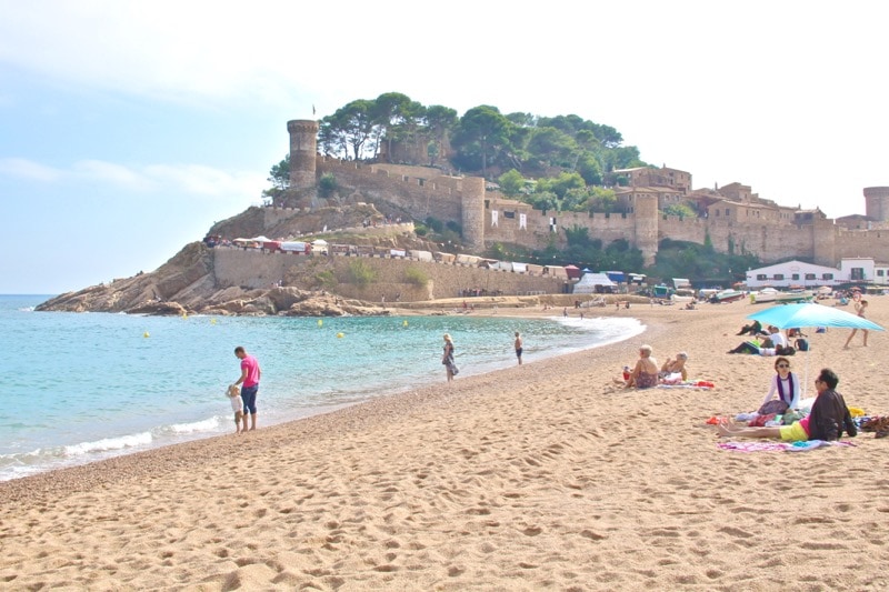 Tossa de Mar has a beautiful beach, walled medieval town, and more! - The Best Day Trips from Barcelona
