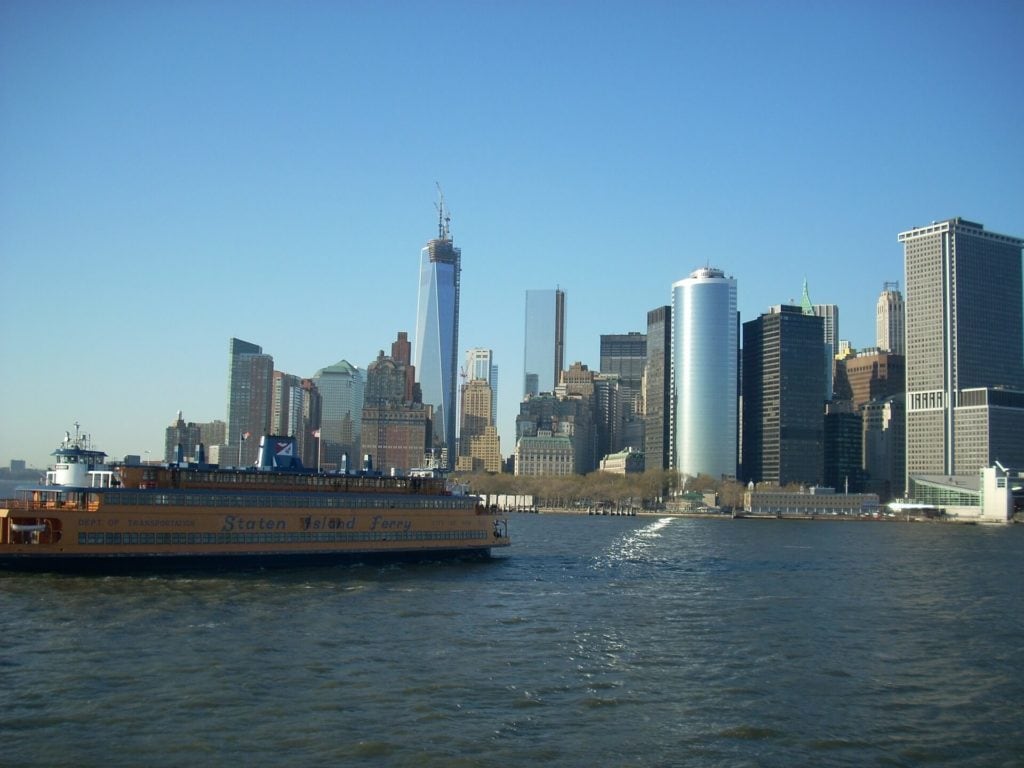 The Staten Island ferry is free and you get great views of downtown Manhattan and the Statue of Liberty. - "Tips for Visiting New York City For the First Time" - Two Traveling Texans