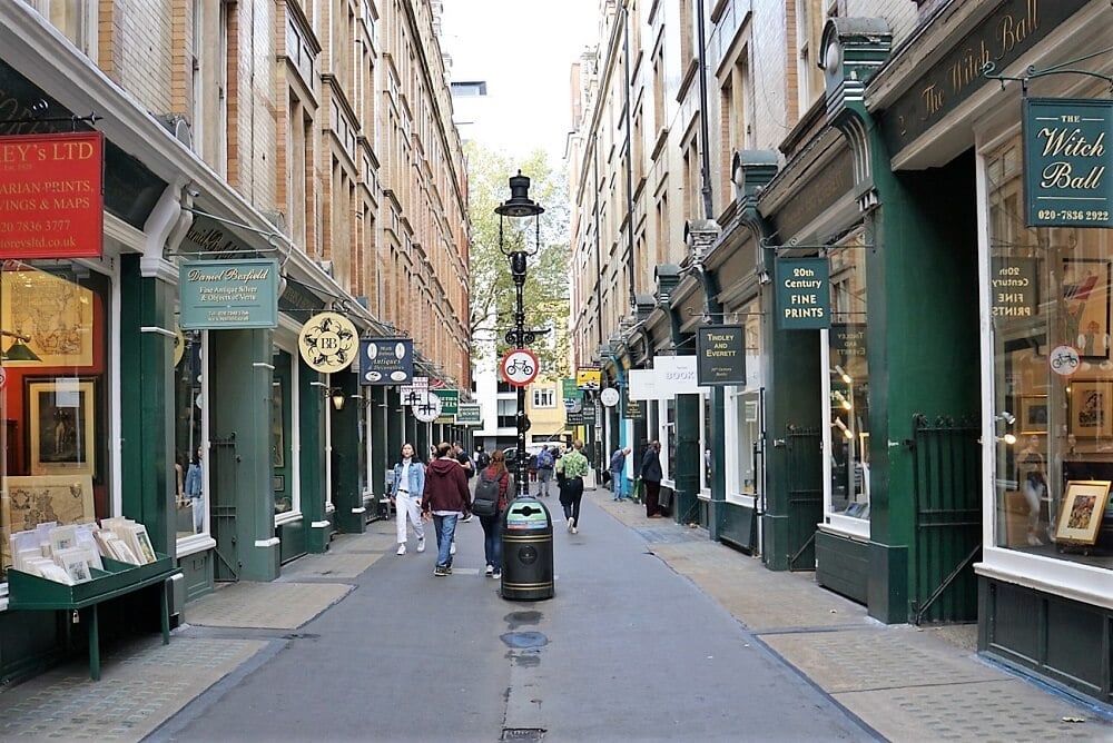 Cecil Court - Harry Potter Walking Tour - Two Traveling Texans