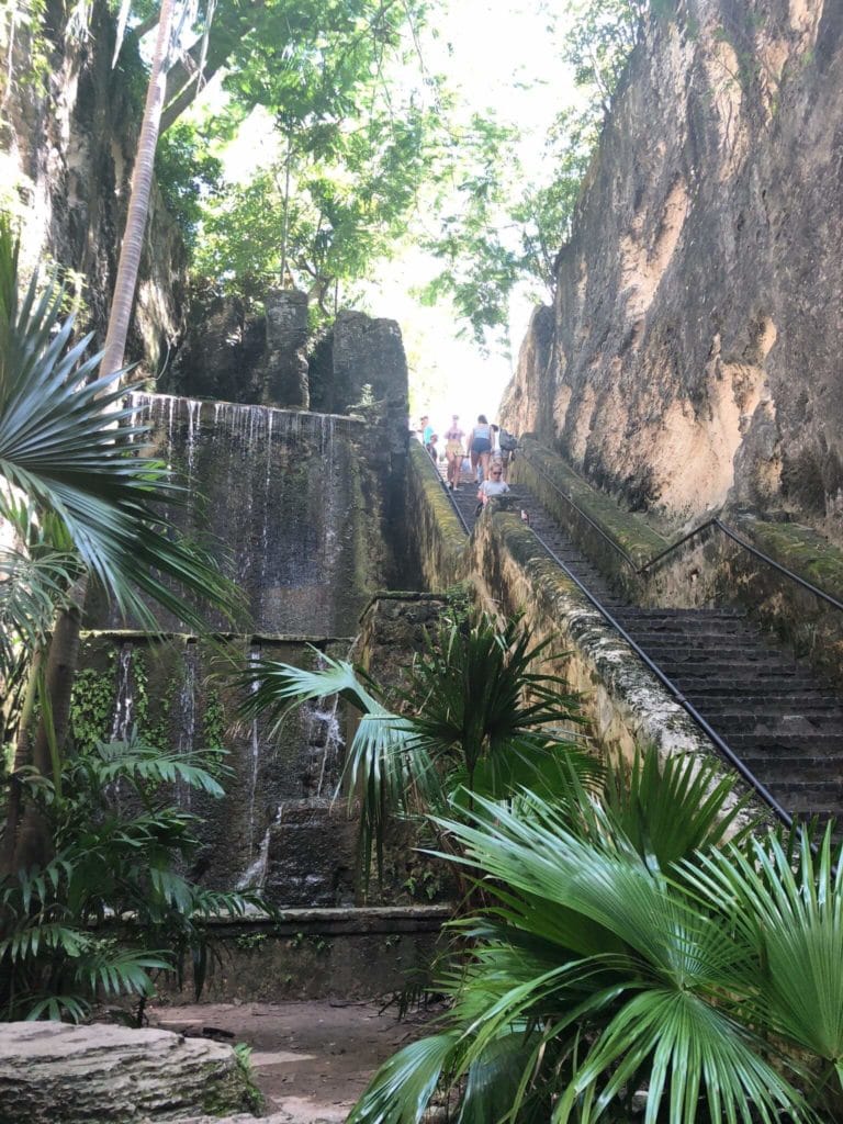 Queen's Staircase in Nassau