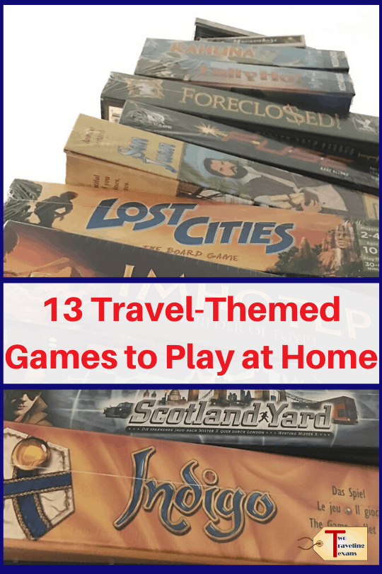 travel theme party games