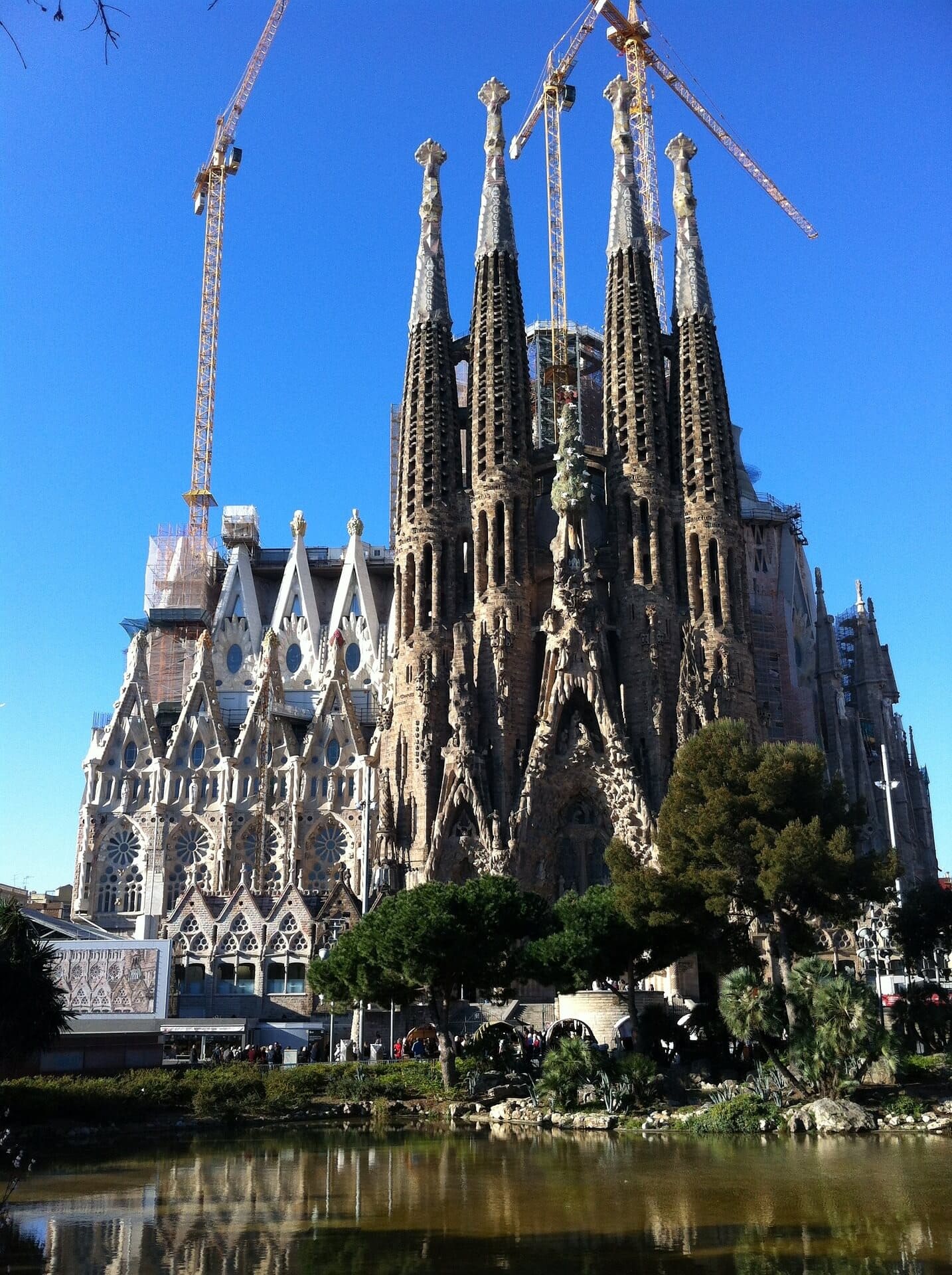 la sagrada familia in Barcelona