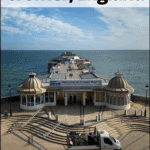 cromer pin with text overlay "What to Do in Cromer England"