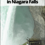canadian side of Niagara Falls with text overlay "Romantic Things to Do In Niagara Falls - USA and Canada Travels"