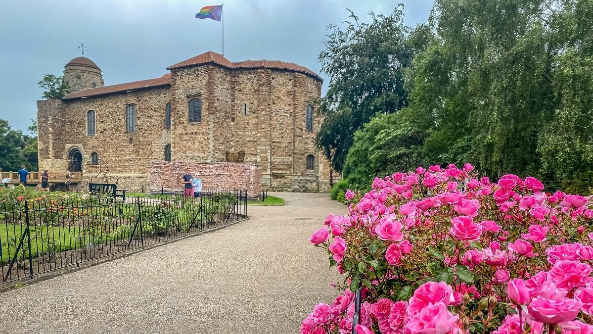 colchester castle in essex england