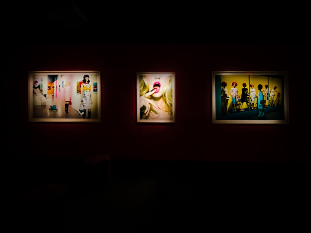 some photos that are a bit provocative from the miles aldridge exhibit at fotografiska nyc