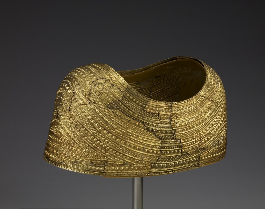 The Mold Gold Cape, 1900–1600 BC. Mold, Flintshire, Wales. © The Trustees of the British Museum