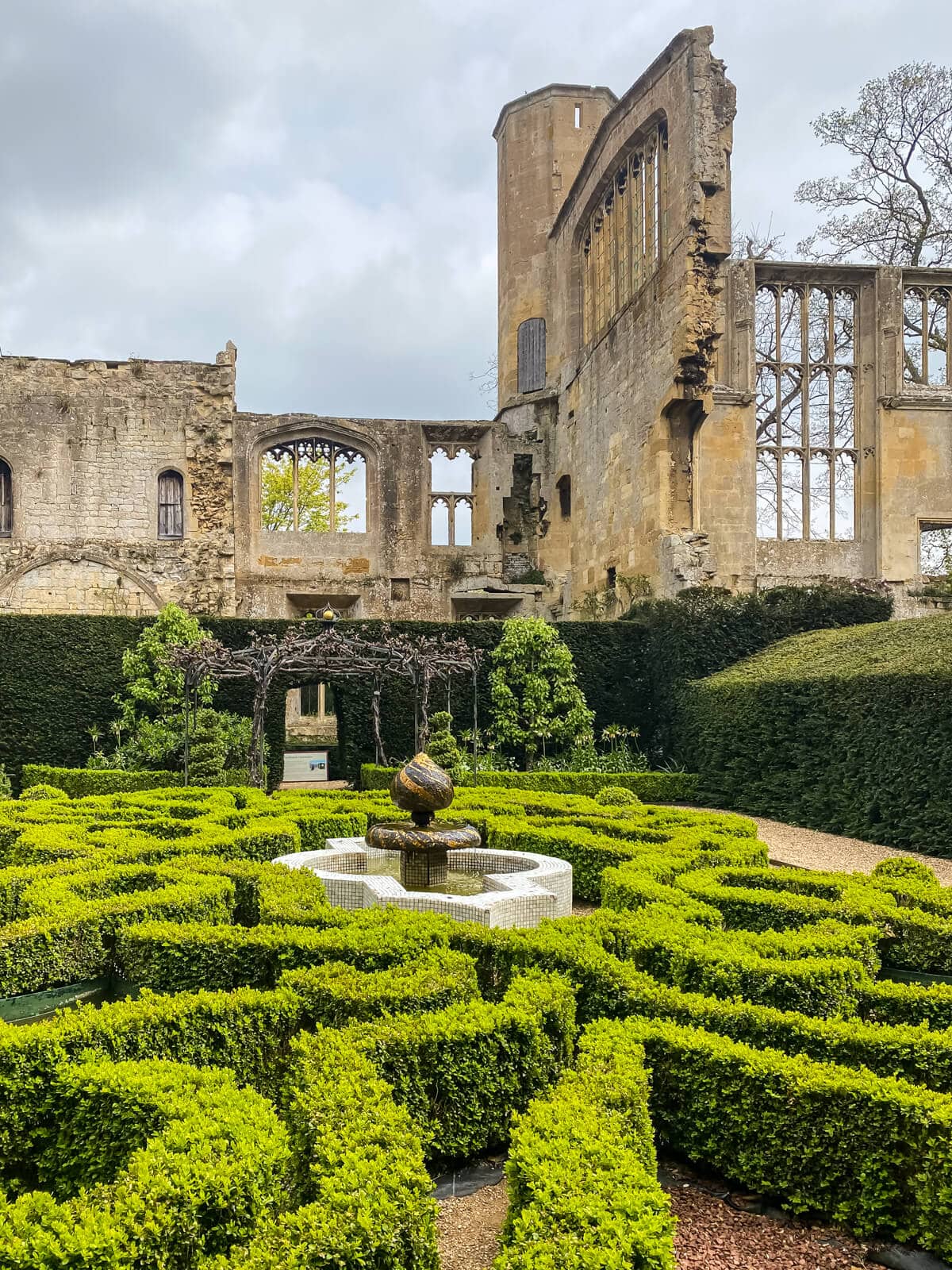 Knot Garden at Sudeley Castle