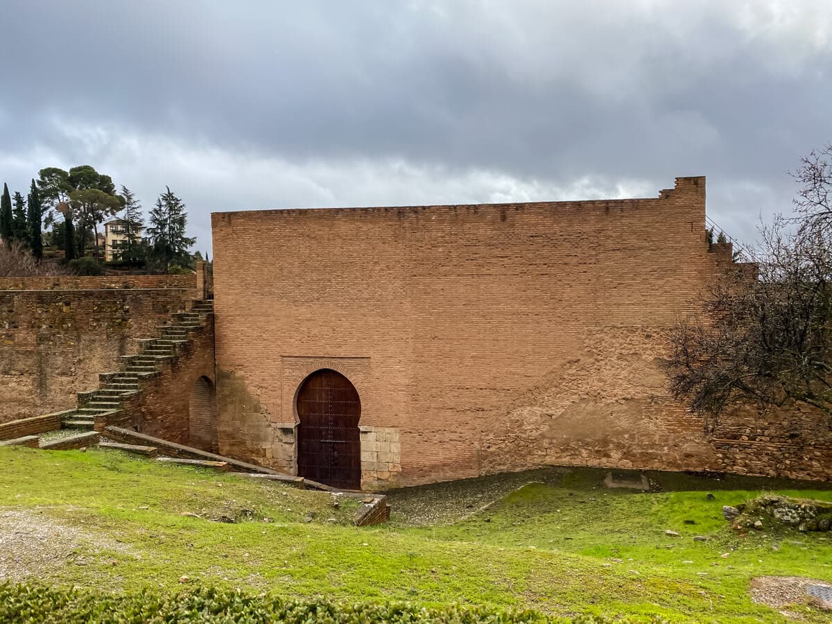 door that the last nasrid ruler left the alhambra