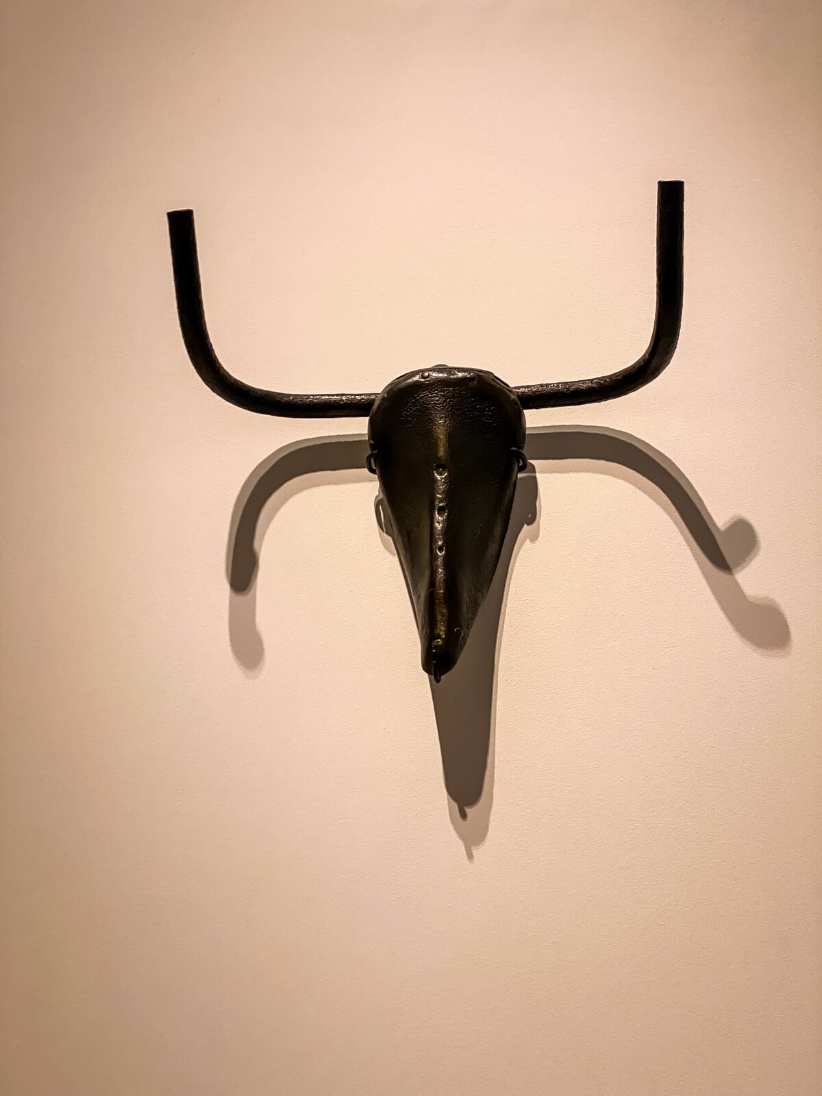 Picasso Sculpture made from a bicycle seat